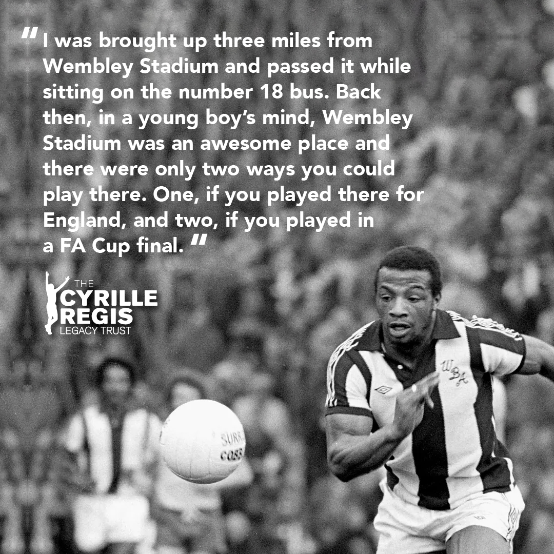 All eyes will be on Wembley this weekend as @ChelseaFC take on @LFC to get their hands on the #FACup trophy! 🏆 Did you know that as well as winning the FA Cup trophy, Cyrille grew up only three miles from Wembley Stadium?