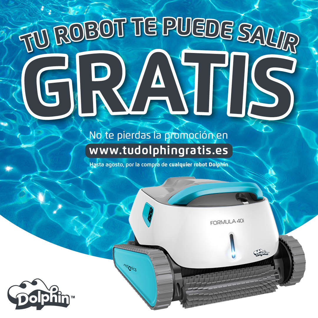 poolaria's tweet photo. 📣 Compra tu robot Dolphin Formula en Poolaria y participa en el sorteo #tudolphingratis con el que podrás llevártelo GRATIS 🐬 • 2 de junio, 1 de julio y 4 de agosto • Registro en https://t.co/hCCHJztVNw #tudolphingratis #Poolaria #Limpiafondos #Dolphin #Maytronics https://t.co/erVG9FVWJN