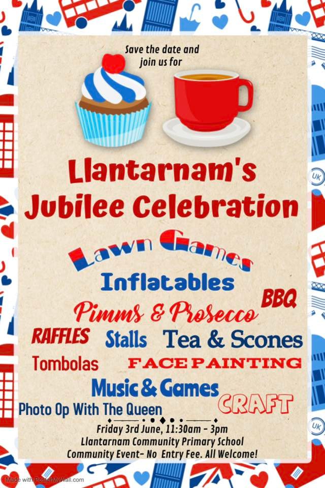 LlarcsTorfaen's tweet photo. Look out for Llantarnam Community Primary School's Jubillee Celebration coming soon https://t.co/jJEi5IQi2d