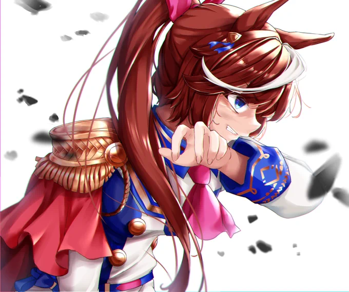 ていおー#ウマ娘 #イラスト #トウカイテイオー 