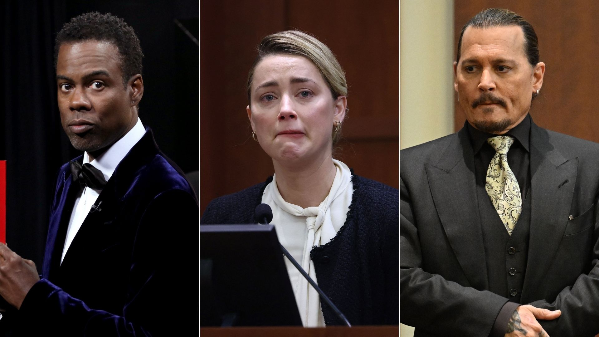 Best Movie On Twitter Johnny Depp E Amber Heard Chris Rock Prende 