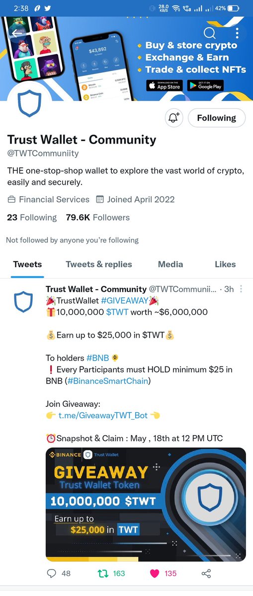 OPradeep64's tweet photo. @HQProjectGalaxy @TWTCommuniity BNB address - 0xf70822150627Ffd18b9BD31ec1f975F51312d667 https://t.co/76fZZK37bz