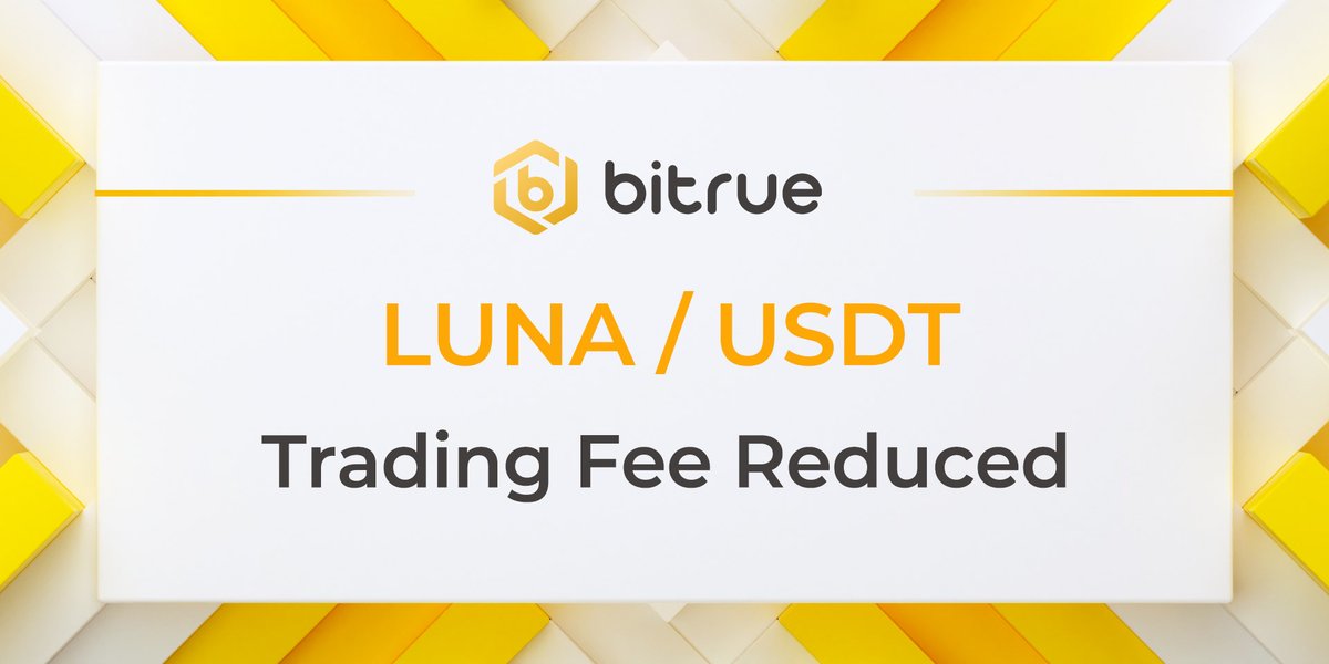 BitrueOfficial's tweet photo. If you're hoping to see an insane comeback for $LUNA then Bitrue is the best place to be, as we've just reduced the trading fee for this pair to 0.085%.

Start trading now at https://t.co/kYGeDPxDLi

@terra_money #Terra https://t.co/AevN8afIqK