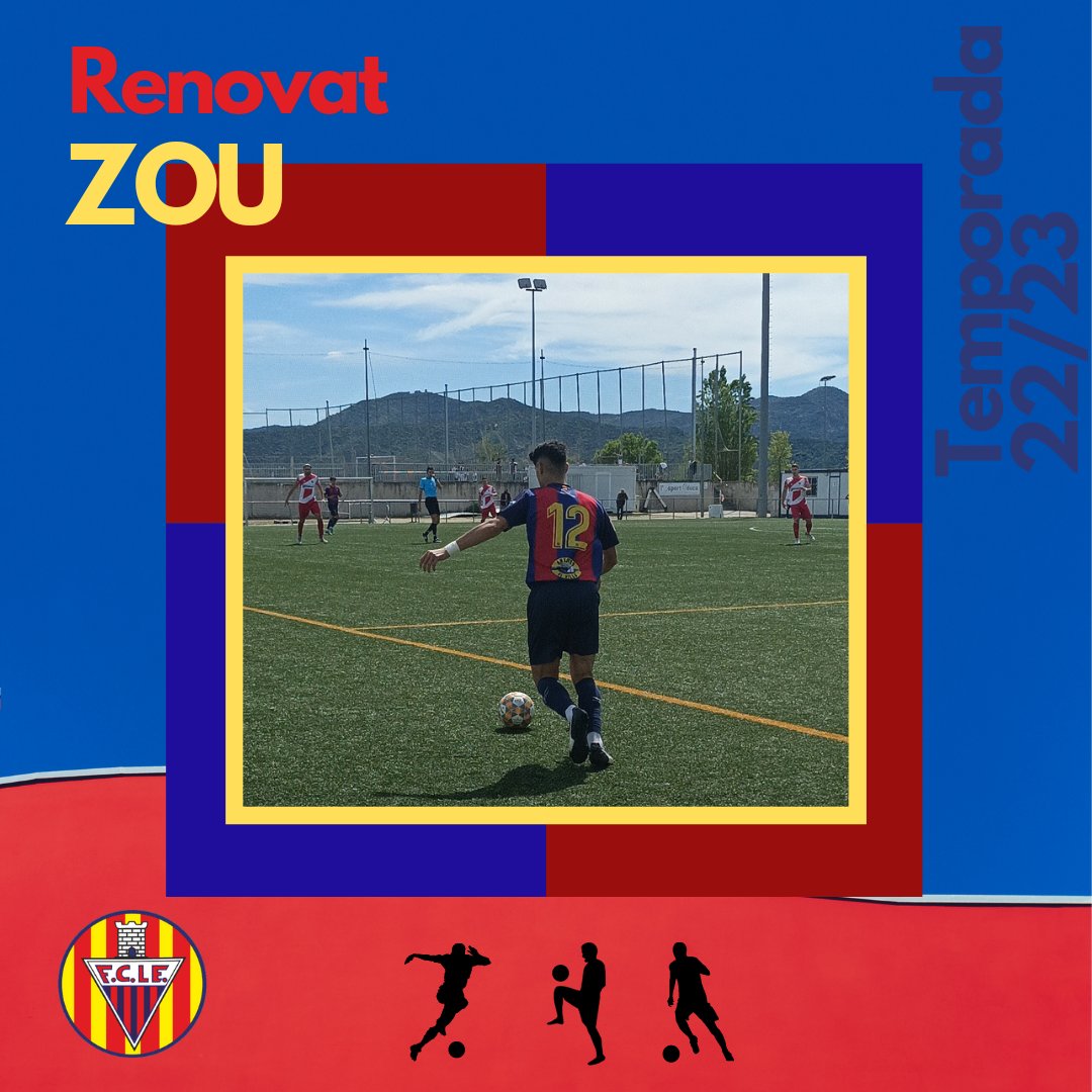 🔴🔵RENOVAT🔵🔴

✍️ La banda dreta té nom propi i que ningú ho dubti!! Zou Moustakhim jugarà la seva 4rta temporada al Nou Miramar. <a href="/zoumusta/">zou musta</a> és un corcó pels atacants rivals, i com ens agrada! 🤩

#somlescala❤️💙