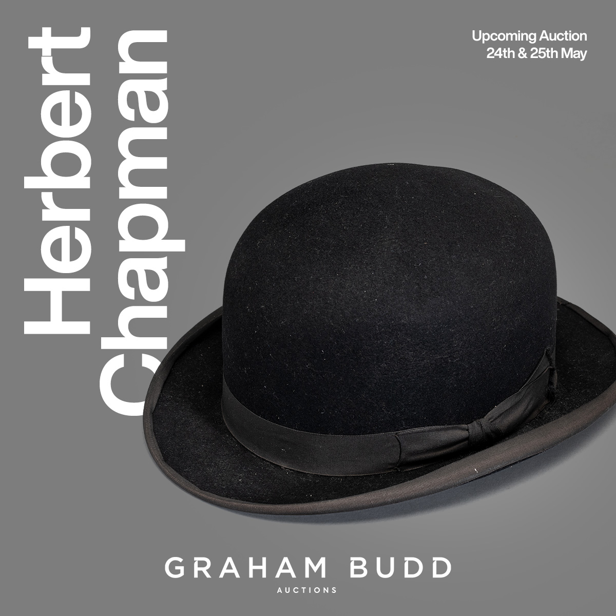 buddsauctions's tweet image. Estimated at £3,000 to £5,000, this bowler hat, left behind by #HerbertChapman at the St Enoch Hotel in Glasgow in 1933, will feature in our upcoming Sports Memorabilia Auction on the 24th &amp;amp; 25th May. View the full catalogue and register to bid: bidlive.grahambuddauctions.co.uk/auctions/8183/…

#arsenal