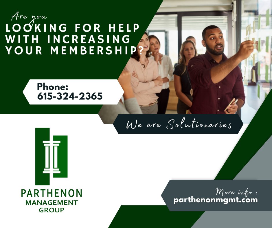 Parthenonmgmt's tweet image. At PMG, we are Solutionaries! We have creative solutions for multiplying your membership and magnifying your purpose. Start a conversation with us! bit.ly/37DKwhy
#Solutionaries #AMCSolutionaries #ParthenonManagementGroup #AssociationManagement #MeetingsManagement #AMC