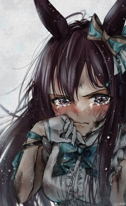 ウマ娘「黒セーラー×日本刀 #ウマ娘 #メジロドーベル 」|白日