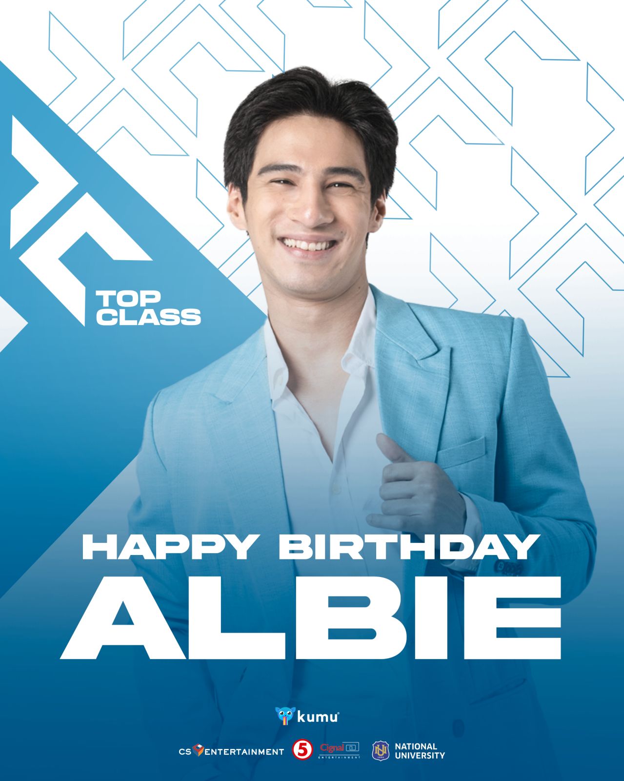 Wishing our co-host and Campus Jock, Albie Casiño, A HAPPY BIRTHDAY!   