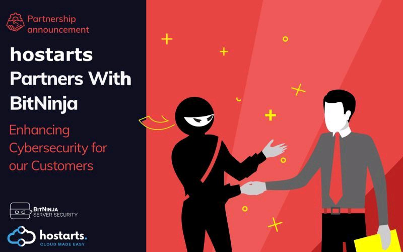 We are proud to announce that from 29th April 2022 we have begun a long-term partnership with <a href="/bitninjaio/">BitNinja Security</a>, and made <a href="/bitninjaio/">BitNinja Security</a> #Server #Security available as a featured security product for our customers