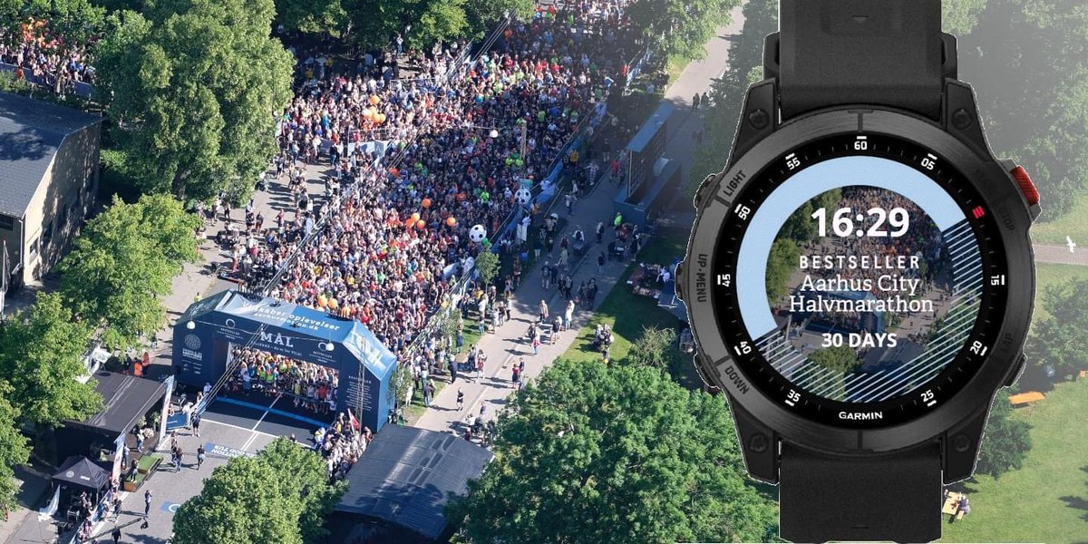 TigertechSports's tweet photo. This week, @garmin launched the count down Watch Face we produced for the BESTSELLER Aarhus City Halvmarathon.
We're v proud to have Garmin Nordic as a client and very happy to get their recurring orders.

Get in touch if you too need a custom watch face for Garmin Wearables! https://t.co/9BUCxMInRb