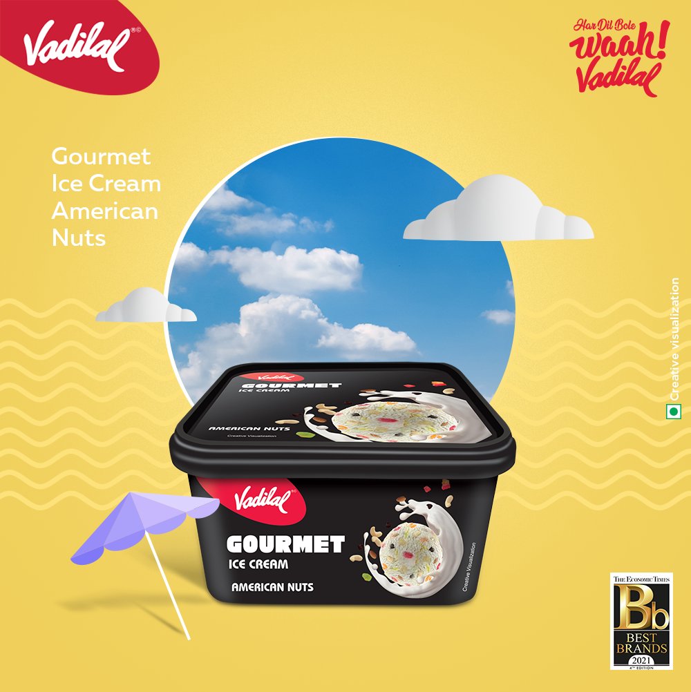 icecreamvadilal's tweet photo. Another hot summer day? Cool down tonight with Vadilal’s Gourmet American Nuts ice cream!
.
.
#VadilalIceCreams #Vadilal #waahvadilal #hardilbolewaahvadilal #FlavoursItneKiHarDilBoleWaahVadilal #VadilalGourmet #SummerSeason #Gourmet #American #Nuts #Summer #Saturday #AmericanNuts https://t.co/mAsw2QOIKO