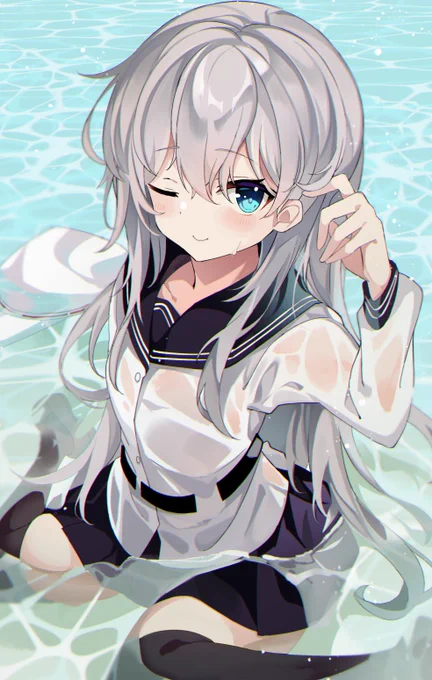濡れヴェールヌイ 