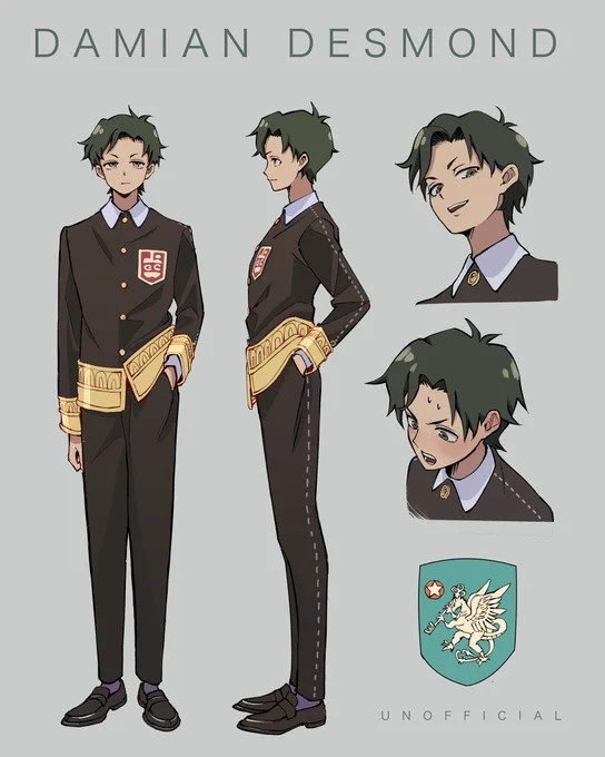 これは自分用の設定資料です
たぶん16歳くらい(⚠︎捏造)

#SPY_FAMILY 
#ダミアニャ 