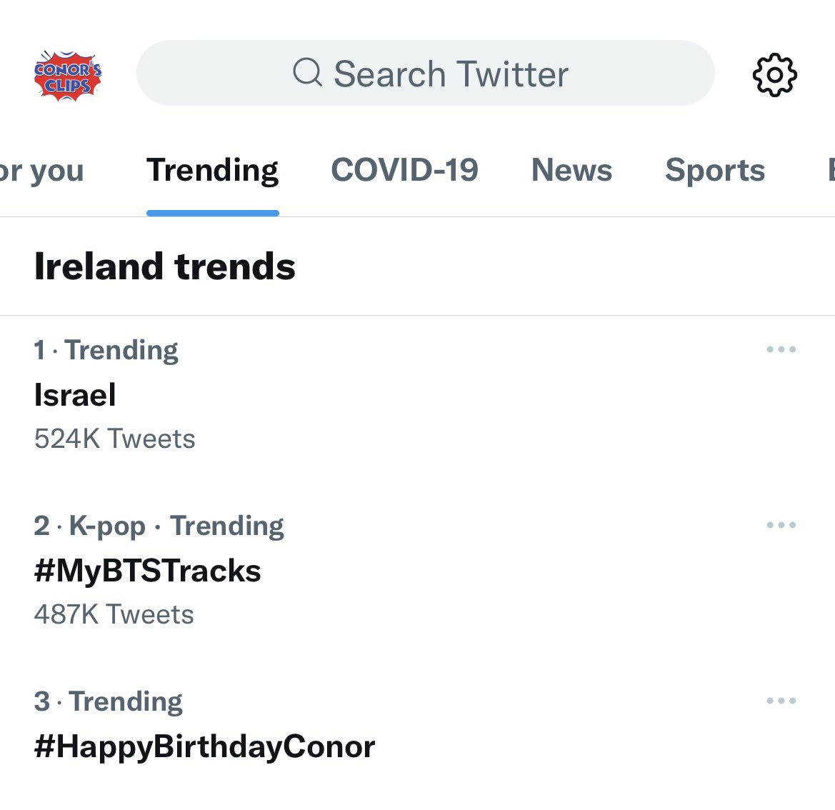 conorsclips's tweet image. I’ve great faith in you all to get Conor to #1
#HappyBirthdayConor