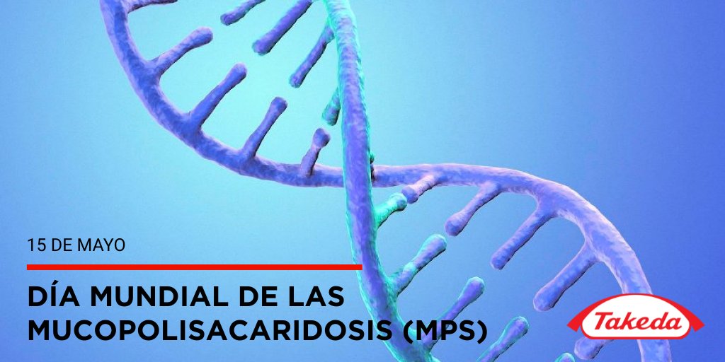 En Takeda nos unimos mañana al #DíaMundialMPS2022 señalando nuestro compromiso con la investigación en #EnfermedadesRaras.   
¿Sabías que la enfermedad de #Hunter, también conocida como MPS II, está ligada al Cromosoma X 🧬 y afecta sobre todo a los varones? #DíaMundialMPS
