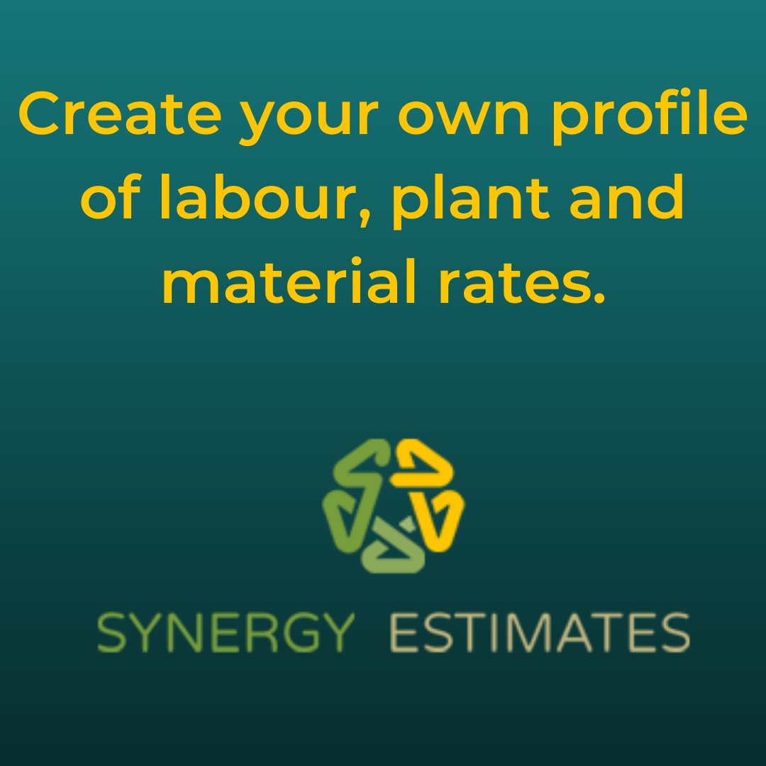 We value all our customers, whether its the occasional estimate when you're too busy to do it yourself, or whether we are are regularly estimating on your behalf. We create a profile of your rates and keep them on file for future use so you can easily use our service anytime.