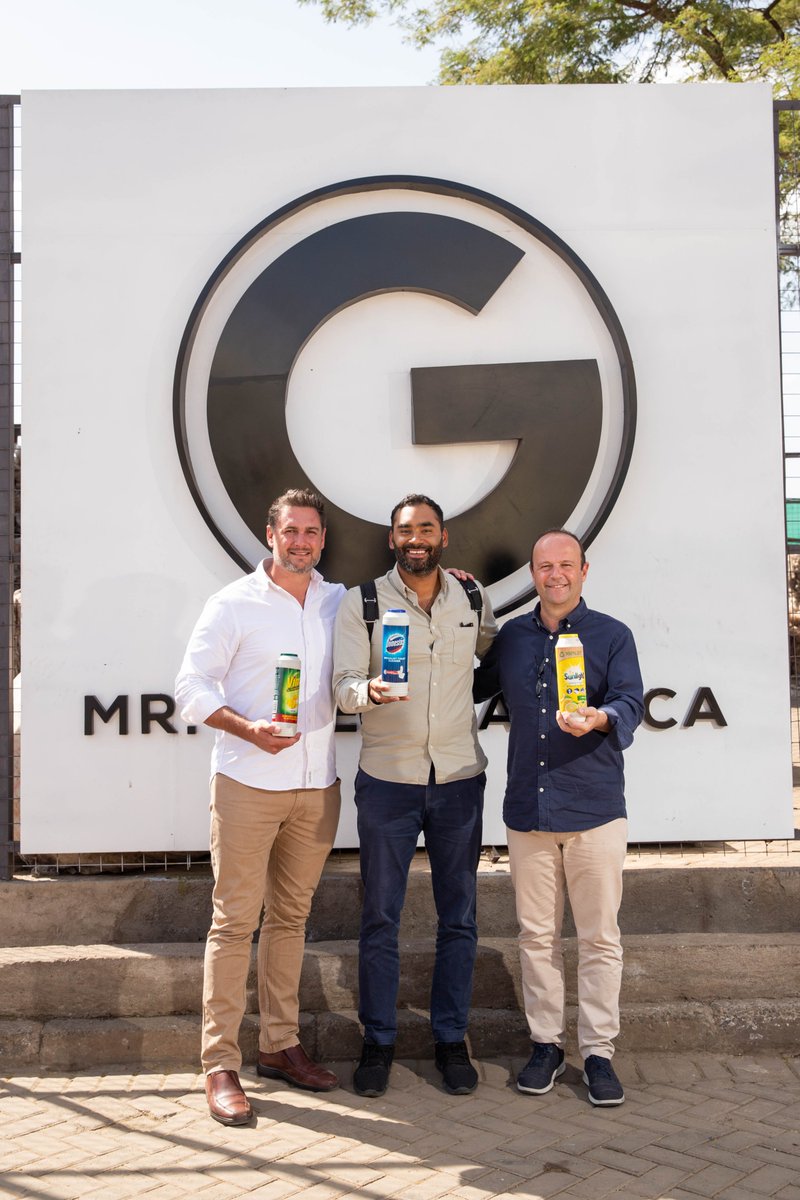 3/3 Our Sunlight, Vim, and Domestos packaging is now 100% locally recycled. Happy to be the 1st company in Kenya to close the plastic circular economy loop. Slowly we are turning consumer perception on plastic from 'waste to value' while transforming waste pickers livelihoods.
