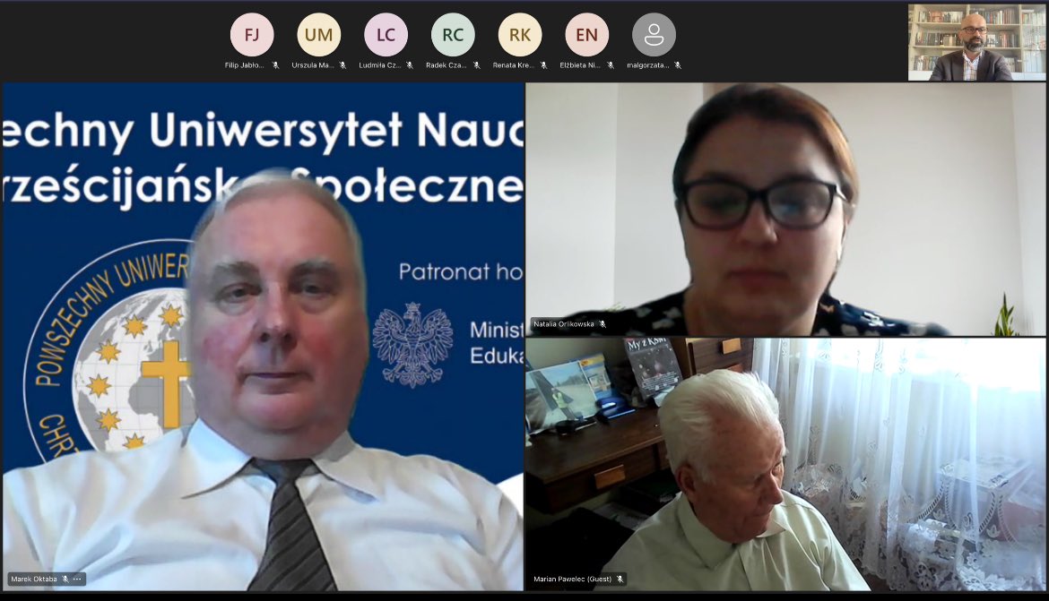 MichalekJanusz's tweet photo. Dzisiaj na #PUNCS mój wykład na temat „Instytucje biznesowe - wytyczne z myśli chrześcijańsko- społecznej dla formowania paradygmatów, modeli i narzędzi organizacji”. https://t.co/JGPlzlXhIv