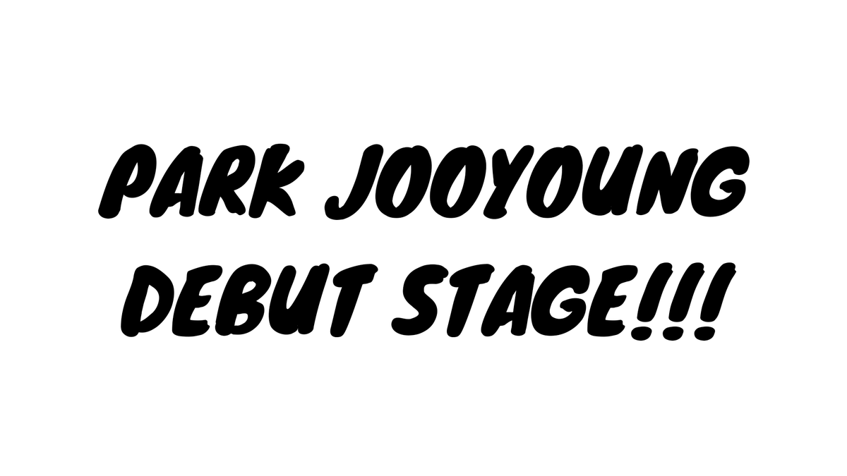 Mengangkat layar ponsel yang bertuliskan: 'PARK JOOYOUNG DEBUT STAGE.'

(mf bikin.a dadakan spt tahu)

#Wonyang_Expedition