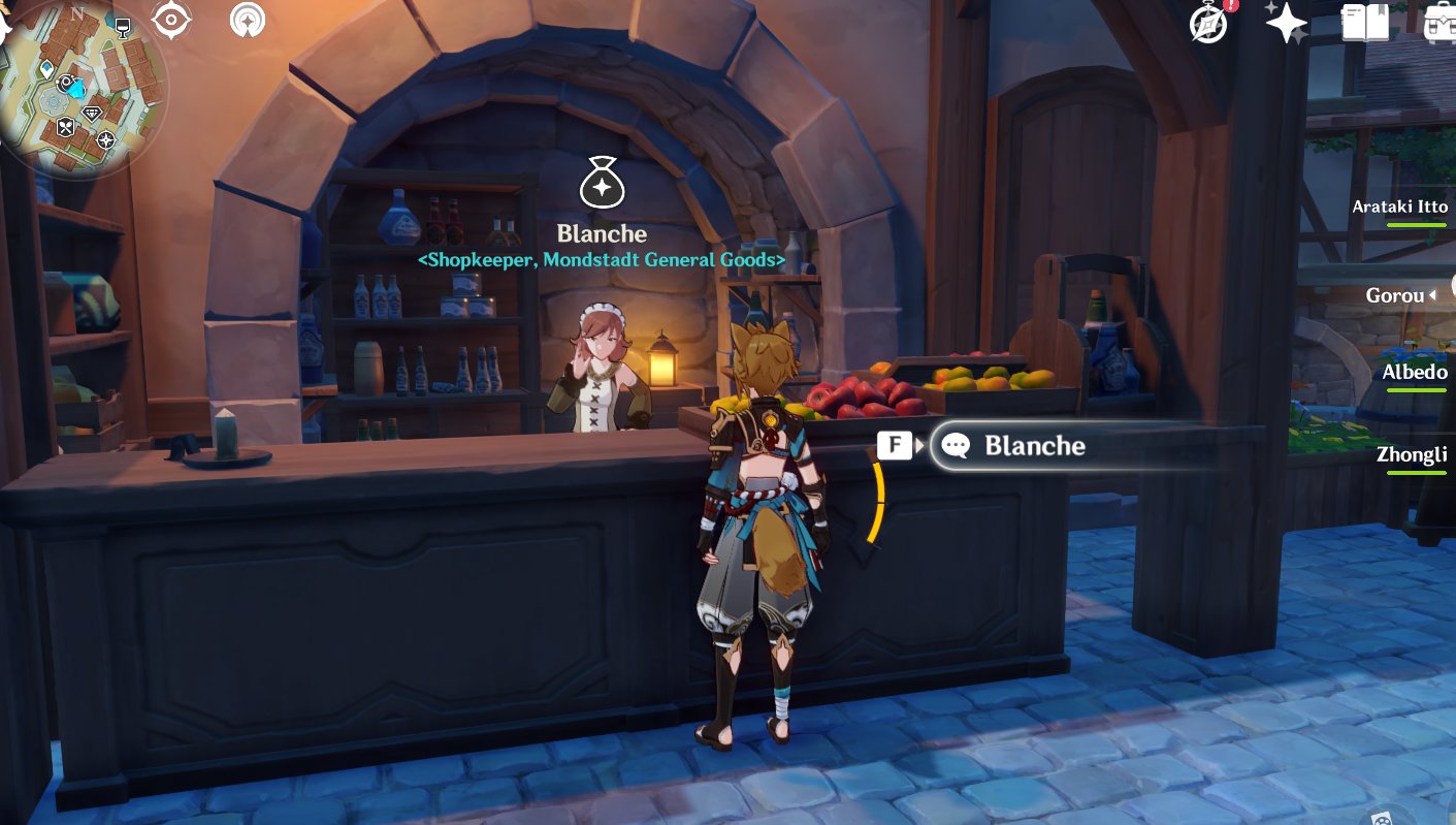 Genshin GuidesGame8 on Twitter "Buy pepper from Second Life in Liyue