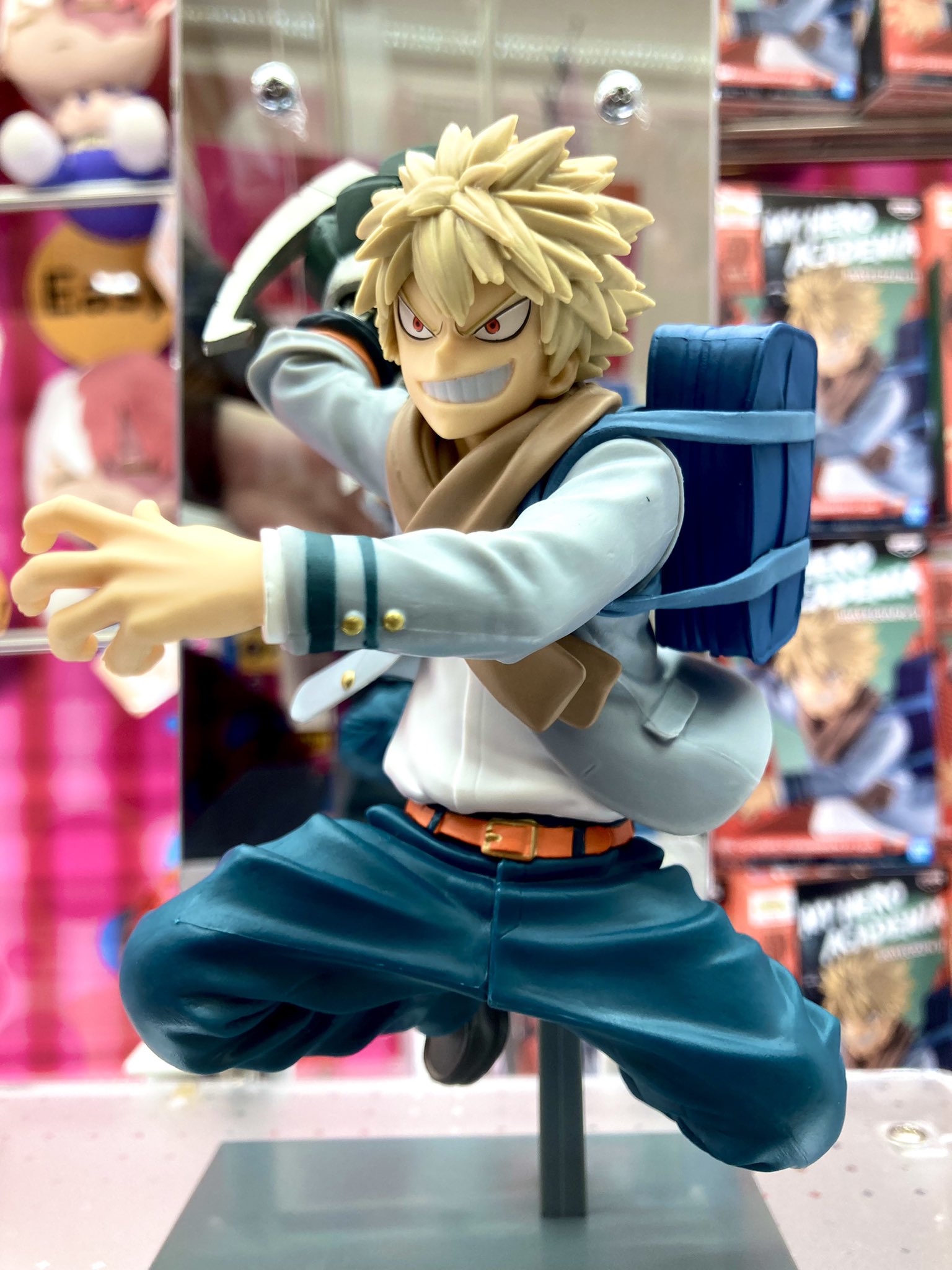 僕のヒーローアカデミア コネコレ 1/8完成品フィギュア 制服 爆豪勝己