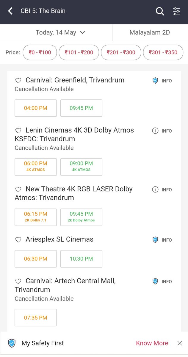 TVM Today !😍😍

#CBI5TheBrain Running Successfully In Theatres Near by you 😊 

#Mammootty #CBI5  3rdWeek