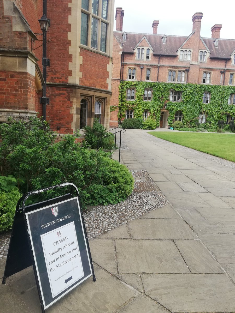 esterzoomer's tweet photo. Visited sunny Cambridge for two fantastic days of the @identityabroad workshop: perceiving, presenting, interpreting medieval identities abroad, from all kind of perspectives (notaries, patronages, missionaries, merchants..) Thanks for organizing @teresabrx9 &amp; @susannah_bain! https://t.co/JVvgKLdz0V