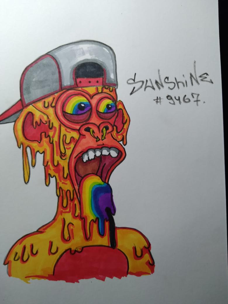 Hoosock_'s tweet photo. My arts for my fav fam @trippinapes 🦧😍🥳🙏 https://t.co/PQCMMfmdny