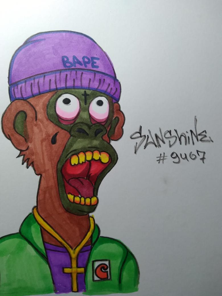 Hoosock_'s tweet photo. My arts for my fav fam @trippinapes 🦧😍🥳🙏 https://t.co/PQCMMfmdny
