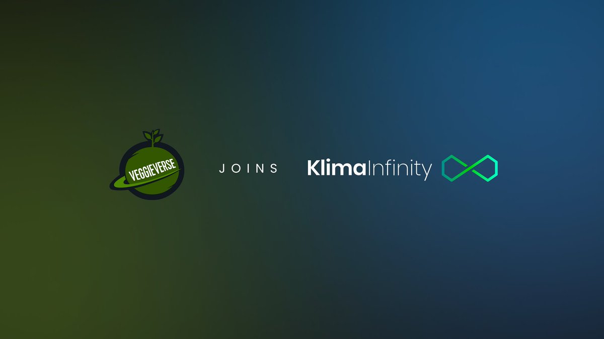 KlimaDAO's tweet photo. To offset the emissions footprint of their upcoming mint, @veggieverse has joined Klima Infinity 🌿

Are you a https://t.co/K37dkoZCr1 holder? Drop your .klima address below to get a Whitelist spot ⬇️ $KLIMA https://t.co/ndW4CP7AXA