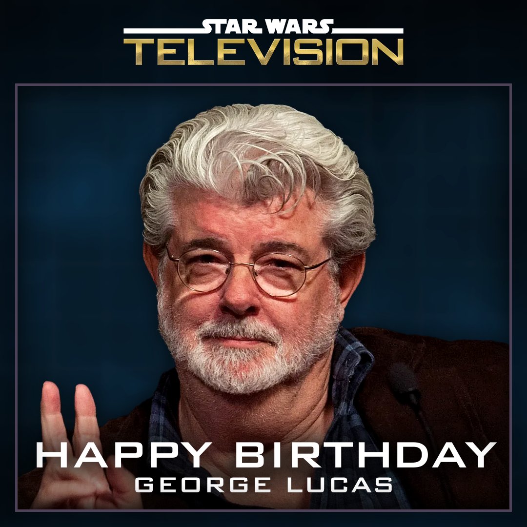 A big happy birthday to the maker, George Lucas!  