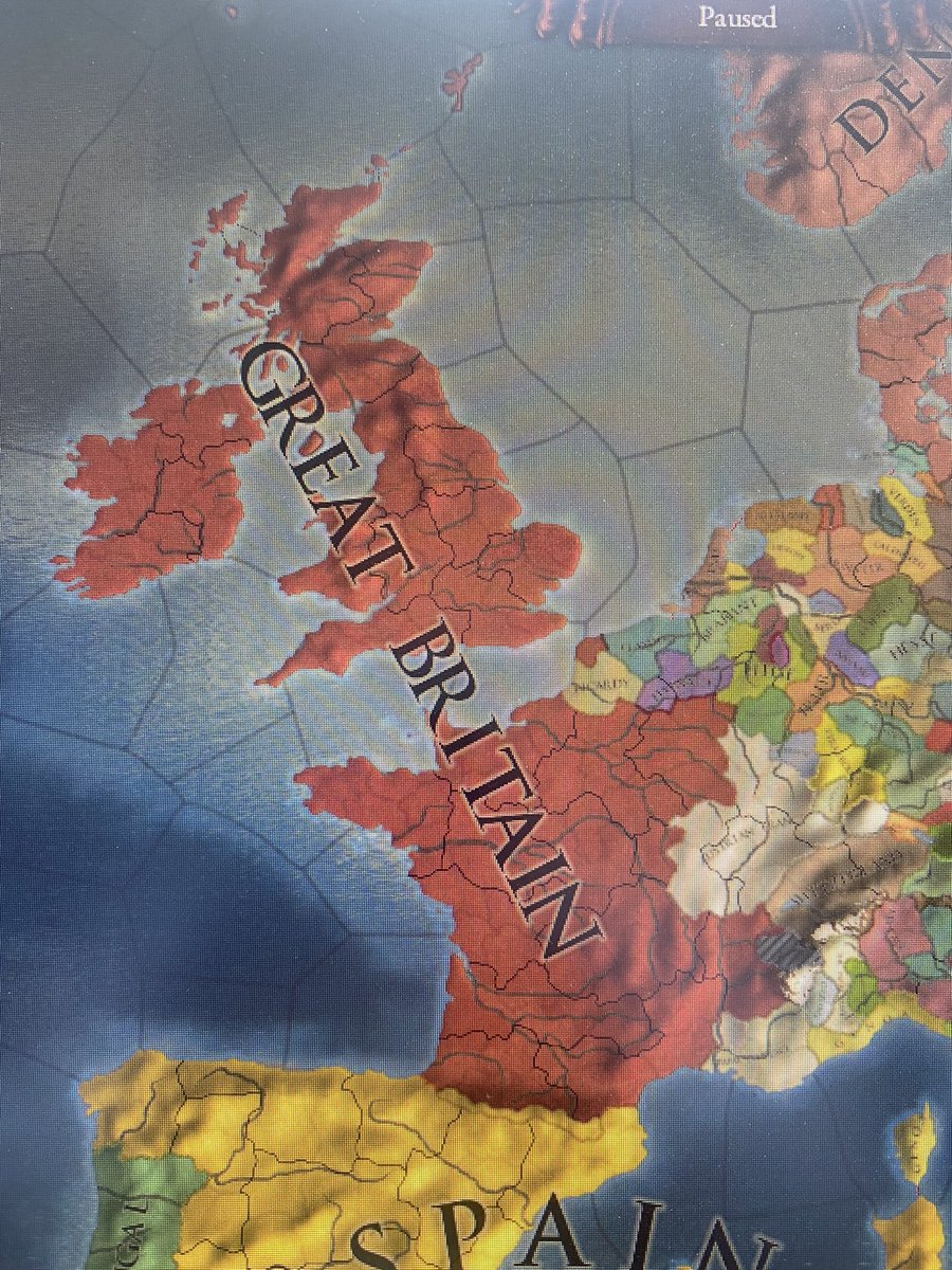 It’s been a busy morning playing Europa Universalis IV. 🇫🇷 🇬🇧