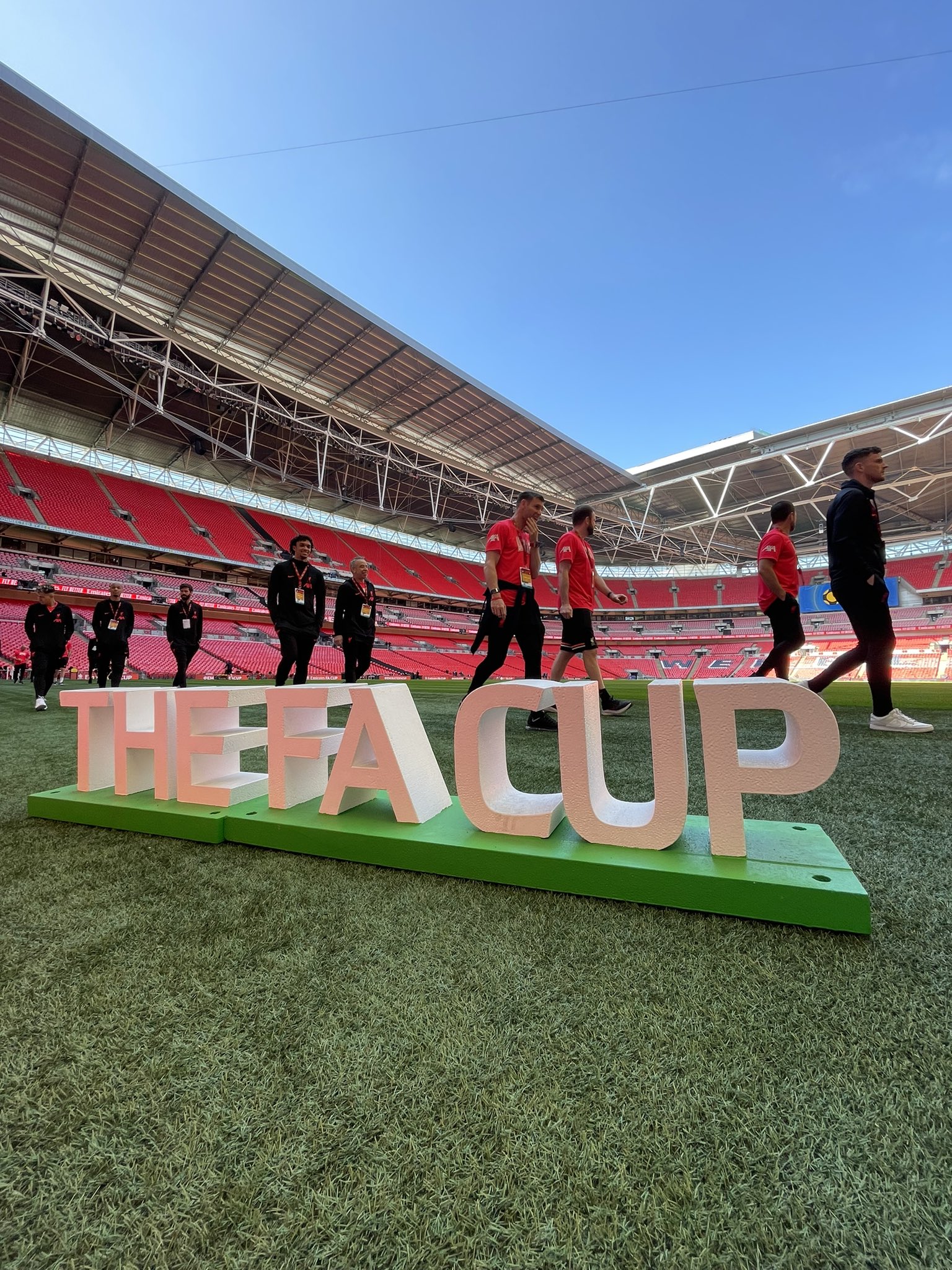 Liverpool Wembley Antrenman