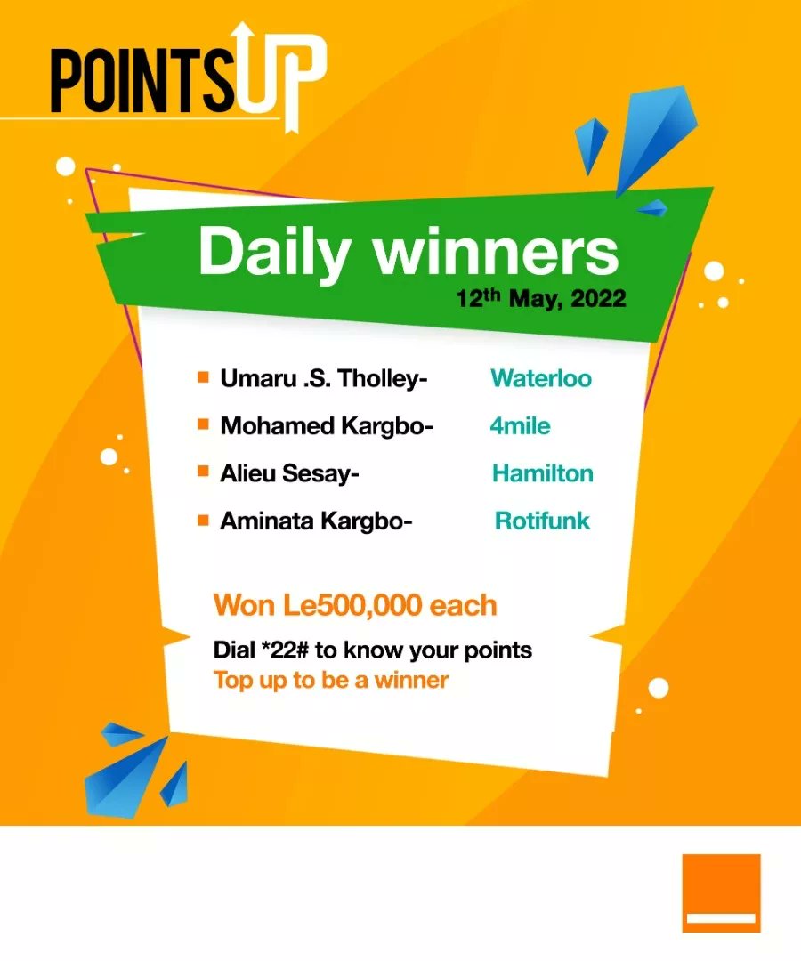 Orange_sierra's tweet photo. More and more winners.... Just keep the Points Up and keep winning. #PointsUp #Orange https://t.co/aAYJ4Xidsn