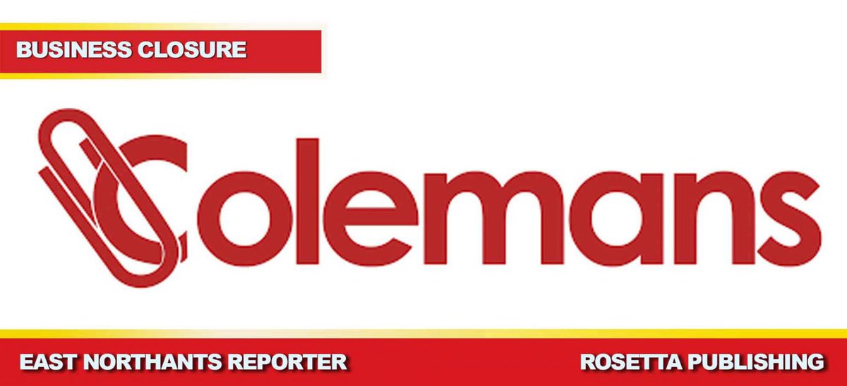 Stationery chain Colemans announces that it is preparing to close down. Read more rosettapublishing.com/reporter/2022/… #localnews #news #community #Northants #Northamptonshire #RushdenReporter