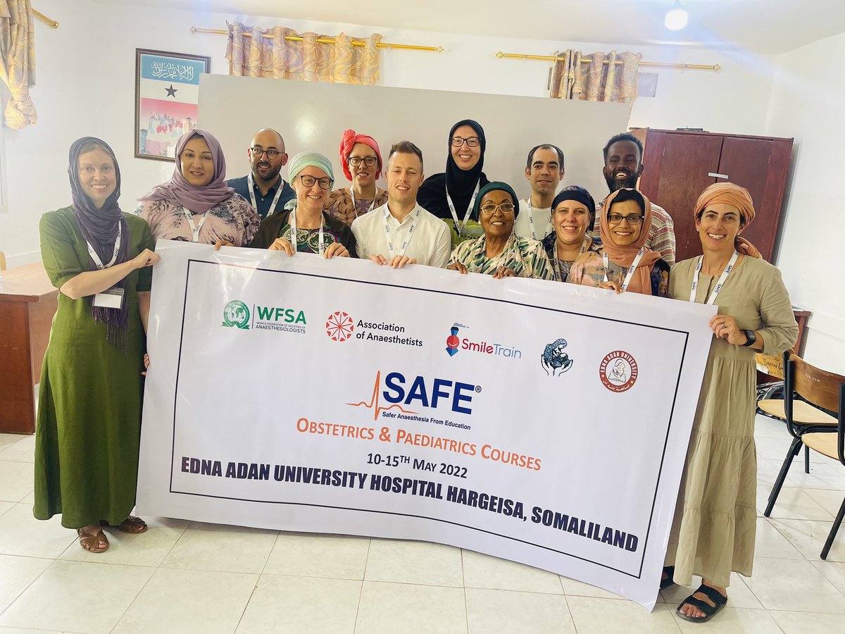 mubarak mohamed (@mubarak_mohme) on Twitter photo Safe Anesthesia course in Somaliland 2022 <a href="/SAFE_courses/">Safer Anaesthesia from Education (SAFE)</a> <a href="/wfsaorg/">WFSA</a> <a href="/Smiletrain/">Smile Train</a> <a href="/Anaes_SAS/">Association of Anaesthetists SAS doctors</a> <a href="/Mark_NewtonMD/">Mark Newton</a> <a href="/sundg01/">Gregory Sund</a> <a href="/MKynesMD/">Matt Kynes</a> <a href="/SesnieZ/">@sesnie-zem</a> @Jo_N_Moore <a href="/DrFayeMazoEvans/">Faye Evans</a> <a href="/LinnyBaxter/">Linden Baxter</a> <a href="/Larissa_Latif/">Lara</a> <a href="/jawthrust/">Joanna Thirsk πΏπ¦π¬π§ππ</a> <a href="/dermotmcguckin/">Dermot McGuckin</a> <a href="/SaferSurgery/">Lifebox</a> <a href="/SoPooley/">Sophie Pooley</a> <a href="/SANSOMforSL_org/">Safe Anesthesia For Somaliland</a> <a href="/KrisTorgeson/">Kris Torgeson</a> Safe Anesthesia course in Somaliland 2022 <a href="/SAFE_courses/">Safer Anaesthesia from Education (SAFE)</a> <a href="/wfsaorg/">WFSA</a> <a href="/Smiletrain/">Smile Train</a> <a href="/Anaes_SAS/">Association of Anaesthetists SAS doctors</a> <a href="/Mark_NewtonMD/">Mark Newton</a> <a href="/sundg01/">Gregory Sund</a> <a href="/MKynesMD/">Matt Kynes</a> <a href="/SesnieZ/">@sesnie-zem</a> @Jo_N_Moore <a href="/DrFayeMazoEvans/">Faye Evans</a> <a href="/LinnyBaxter/">Linden Baxter</a> <a href="/Larissa_Latif/">Lara</a> <a href="/jawthrust/">Joanna Thirsk πΏπ¦π¬π§ππ</a> <a href="/dermotmcguckin/">Dermot McGuckin</a> <a href="/SaferSurgery/">Lifebox</a> <a href="/SoPooley/">Sophie Pooley</a> <a href="/SANSOMforSL_org/">Safe Anesthesia For Somaliland</a> <a href="/KrisTorgeson/">Kris Torgeson</a>