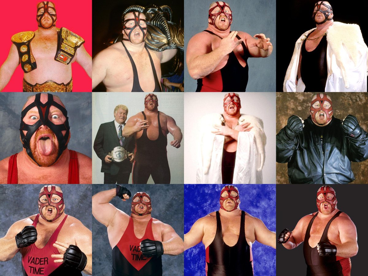 WWFWrestling1's tweet photo. On his Birthday we remember the legendary Leon White aka Vader! 🖖🏻 #WWF #WWE #WCW #Wrestling #BigVanVader #LeonWhite https://t.co/CE8rul6I5C