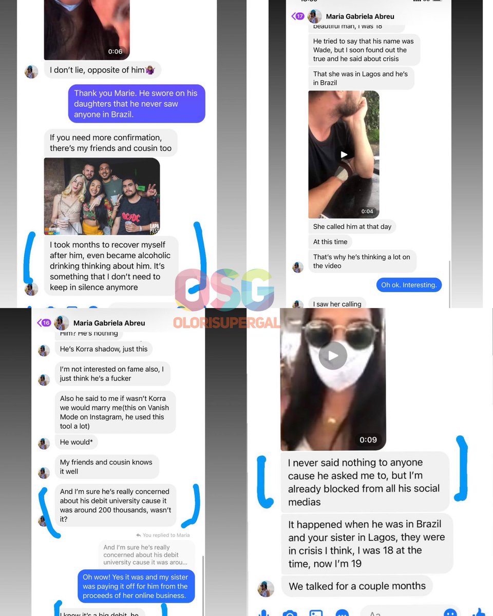 OloriSupergal's tweet photo. Korra Obidi’s sister, Nancy Umeh shares receipts after Justin Dean’s alleged mistress debunked claims of having an affair with him, saying they are just friends. https://t.co/UCIRkVCmQa