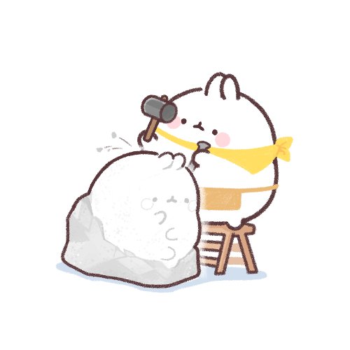 molang2010's tweet photo. 그림vs조형 여러분의 창작취향은?
저는 평면작업보다 입체를 조금 더 좋아해요😆🧡 https://t.co/AwH4177Mnq