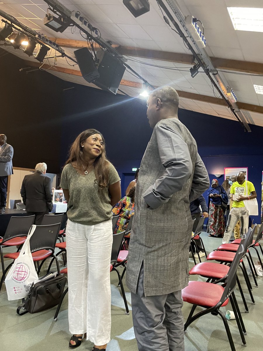 HawoyeAissata's tweet photo. Une maire adjointe de saint  Cyr , d’origine ivoirienne et un conseiller régional d’origine malienne. C’est aussi cela Yvelines coopération internationale et développement https://t.co/jUxPuPraaf