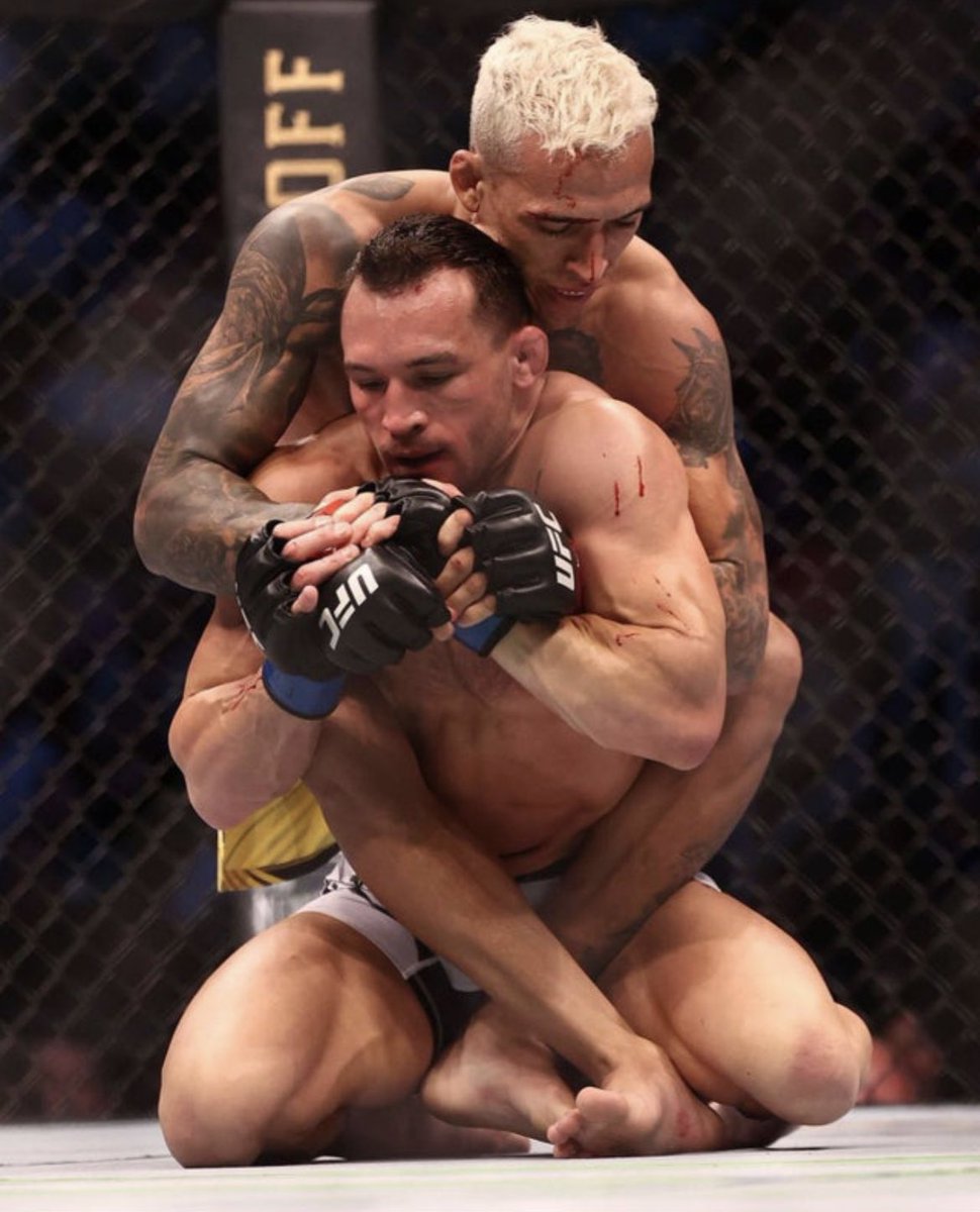 Considering how easy Dustin Poirier and Justin Gaethje was submitted, the fact that Michael Chandler didn’t it’s impressive.

Also another thing worth considering is that Charles Olivera has the most submissions in the UFC
