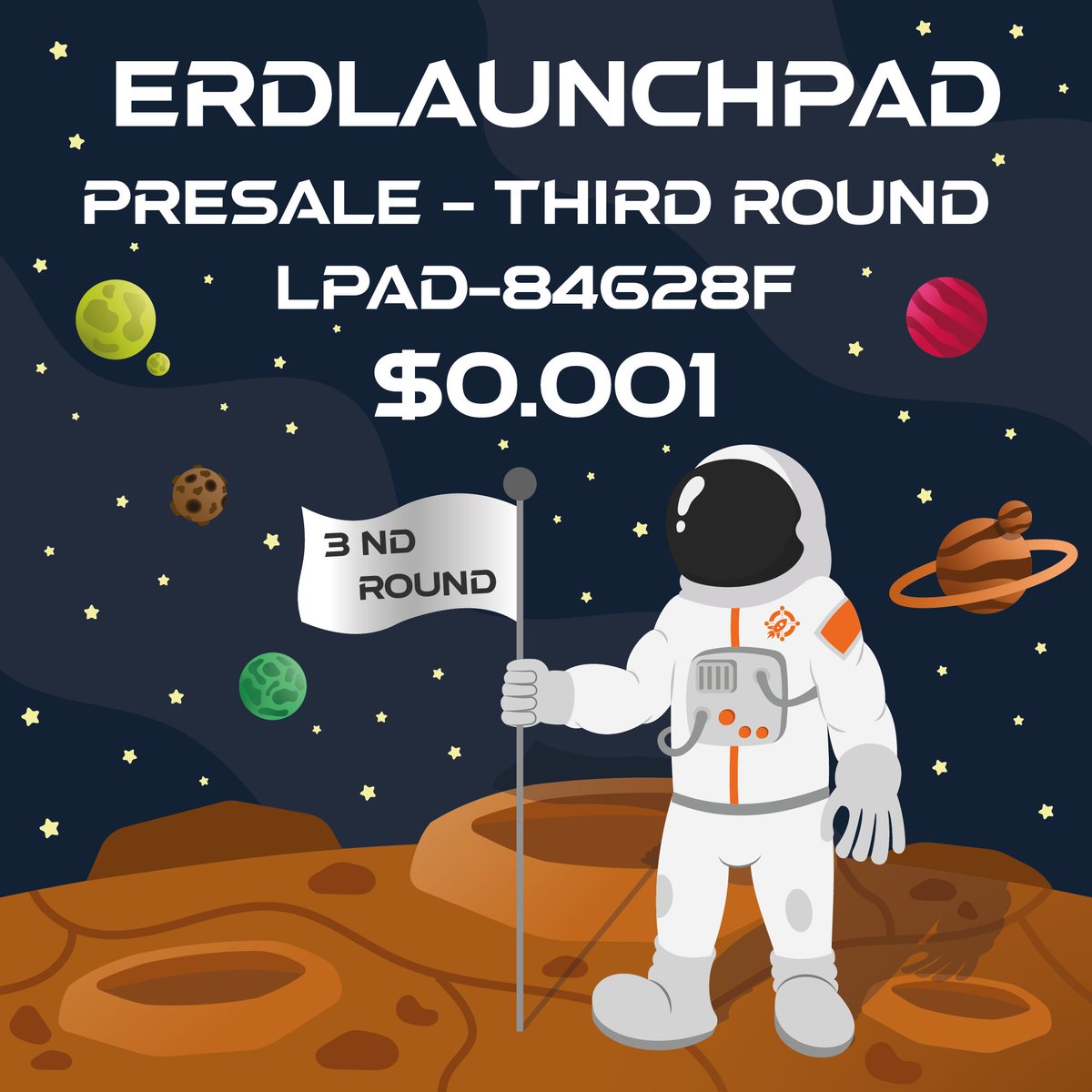 🚨This is your LAST chance to get LPAD at $0.0007
⚡️The price will be $0.001 tomorrow

Don't miss this opportunity 
The future is on #Elrond with <a href="/ErdLaunchpad/">Erd Launchpad | Project failed</a> #LPAD

To celebrate it you can win 50,000 #LPAD:
➡️RT + Follow
➡️Drop your Herotag or Address 👇

#Elrond #ElrondNetwork