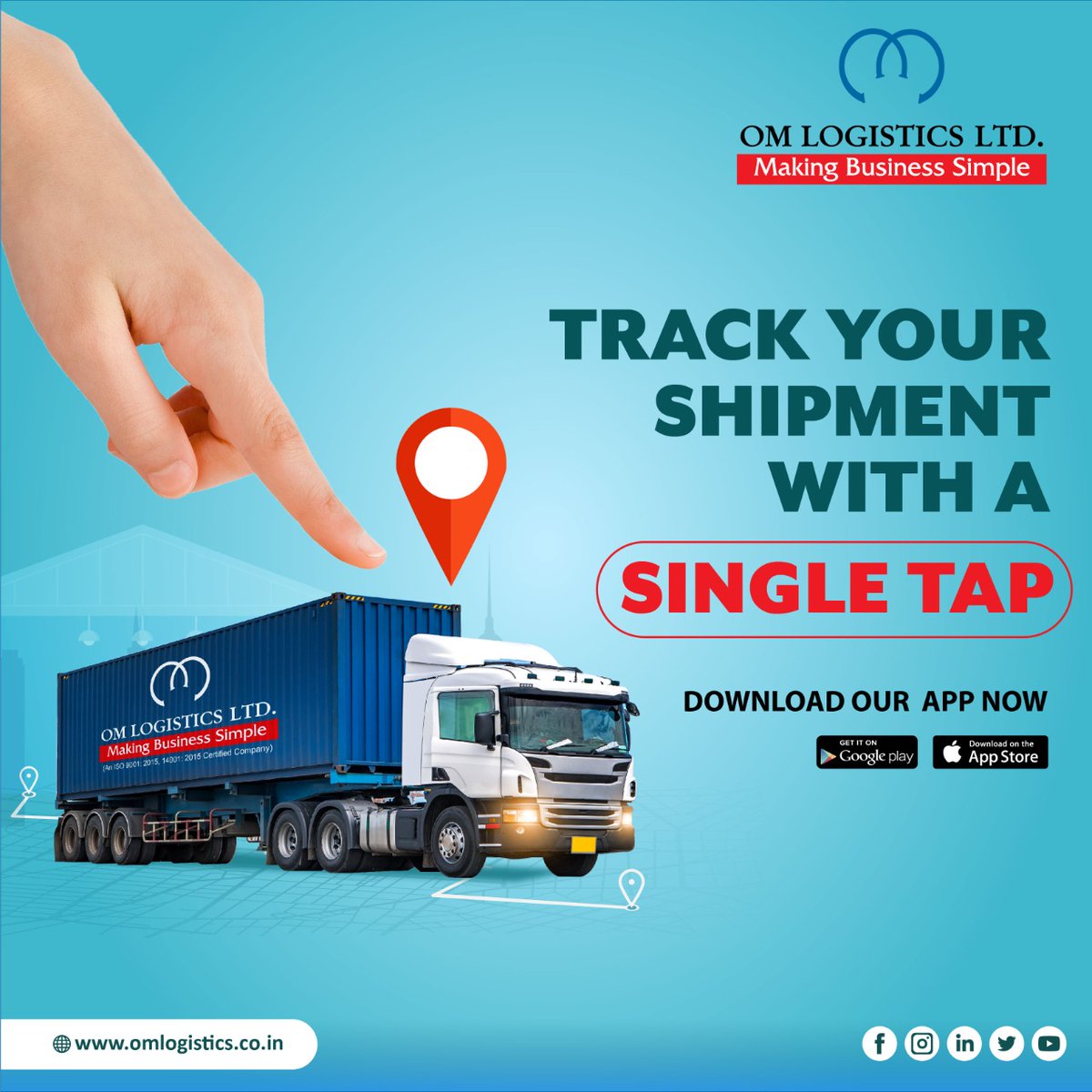 OmGroupOfficial's tweet photo. Experience Interoperability with ‘Connected Logistics', real-time inventory management &amp; consignment tracking, which basically means our #agilesoftware systems track the movement of your goods without lag.

#OLL #Interoperability #ExpressDelivery #omlogistics #ConnectedLogistics https://t.co/JSuYCnVxH6