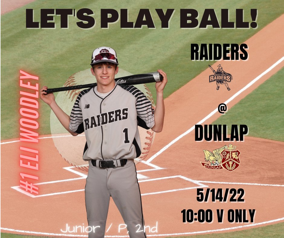 MCRaiderNation's tweet photo. Eli and the Raiders travel to Dunlap today to play a V game.  The game starts at 10:00.  Good Luck Raiders! https://t.co/u7p0np04b5