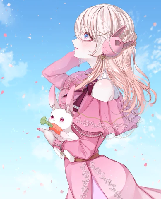 ご依頼でキャラクター/衣装デザインを担当させていただきました!#Commissionこれからの活躍に大注目の新人さんです 