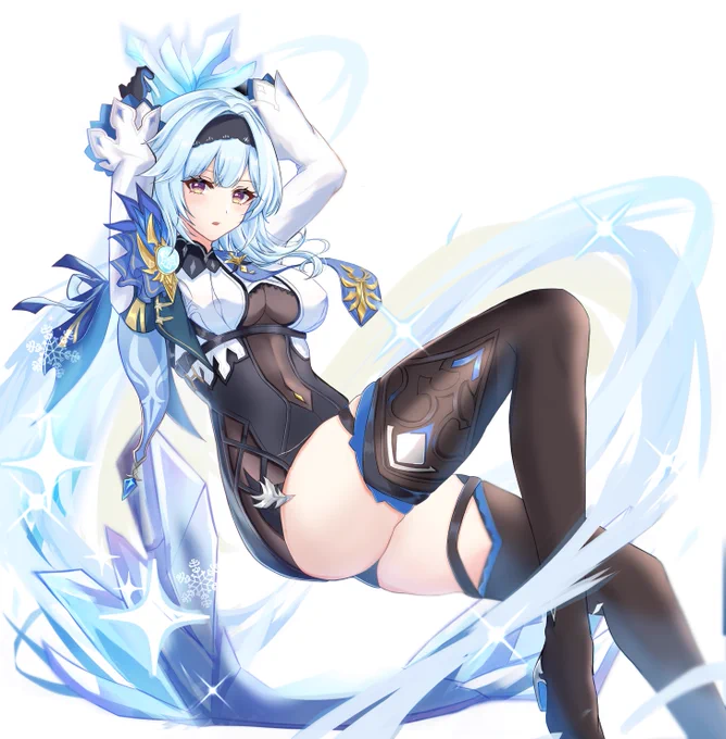 エウルアさん❄️
#原神 #Genshinlmpact #エウルア #Eula 