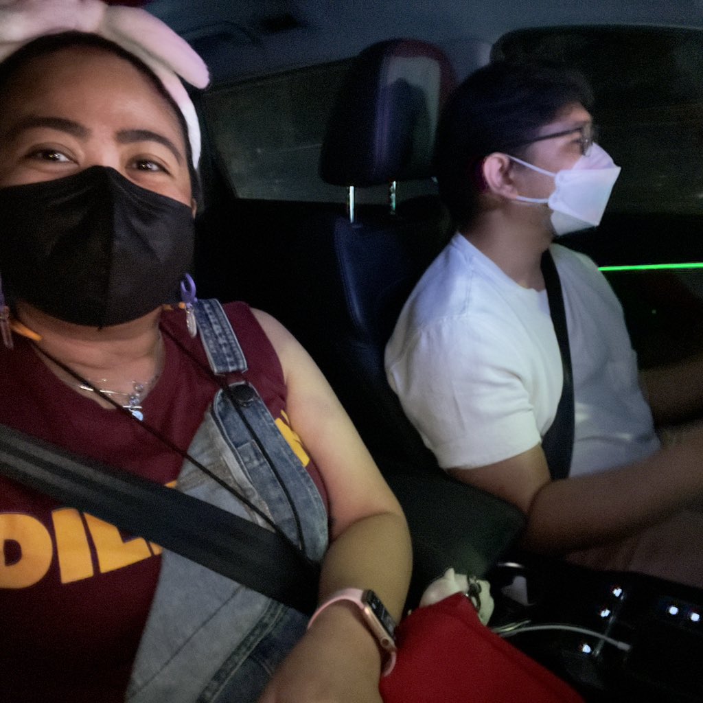 jinshuakyu's tweet photo. On our way to the UP Fighting Maroons Bonfire! Kilig bumalik ng Diliman. πβ€οΈ
#UPFight #UPFightingMaroons #TaasKamao https://t.co/C85ejkrqmh