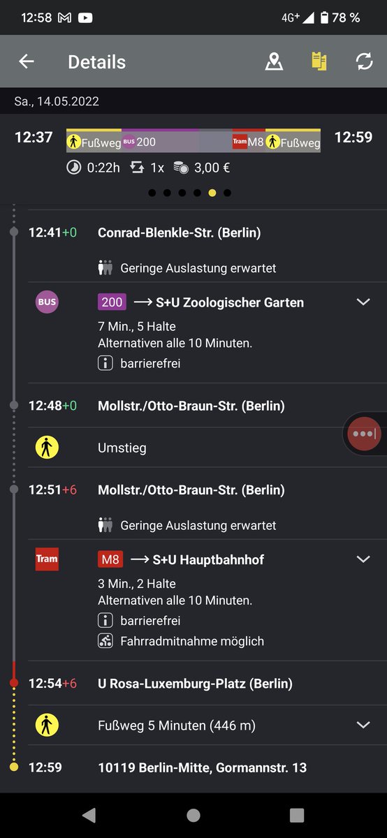 Seit 30 Minuten pünktlich. Wir sind 10 min vorher zur Haltestelle damit der große sein Judo-Turnier schafft. Danke <a href="/BVG_Kampagne/">Weil wir dich lieben</a> <a href="/BVG_Bus/">BVG Bus</a>