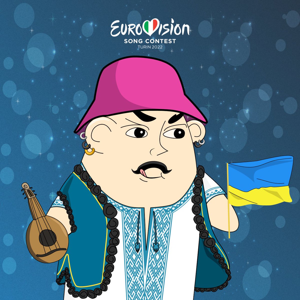 Did you also have goosebumps after the performance of Kalush on Eurovision?

Today CryptoCossacks will support Ukraine in the final of the international song contest. We will fight for peace through the music - it unites❤️
#crypto_cossacks #eurovision #kalush