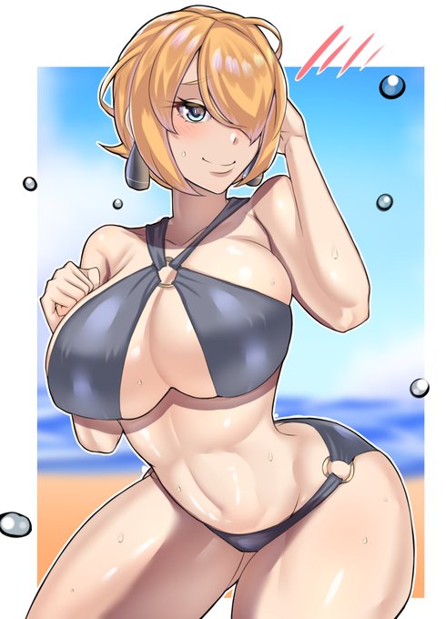 【再掲】ショートカットのシロナさん 